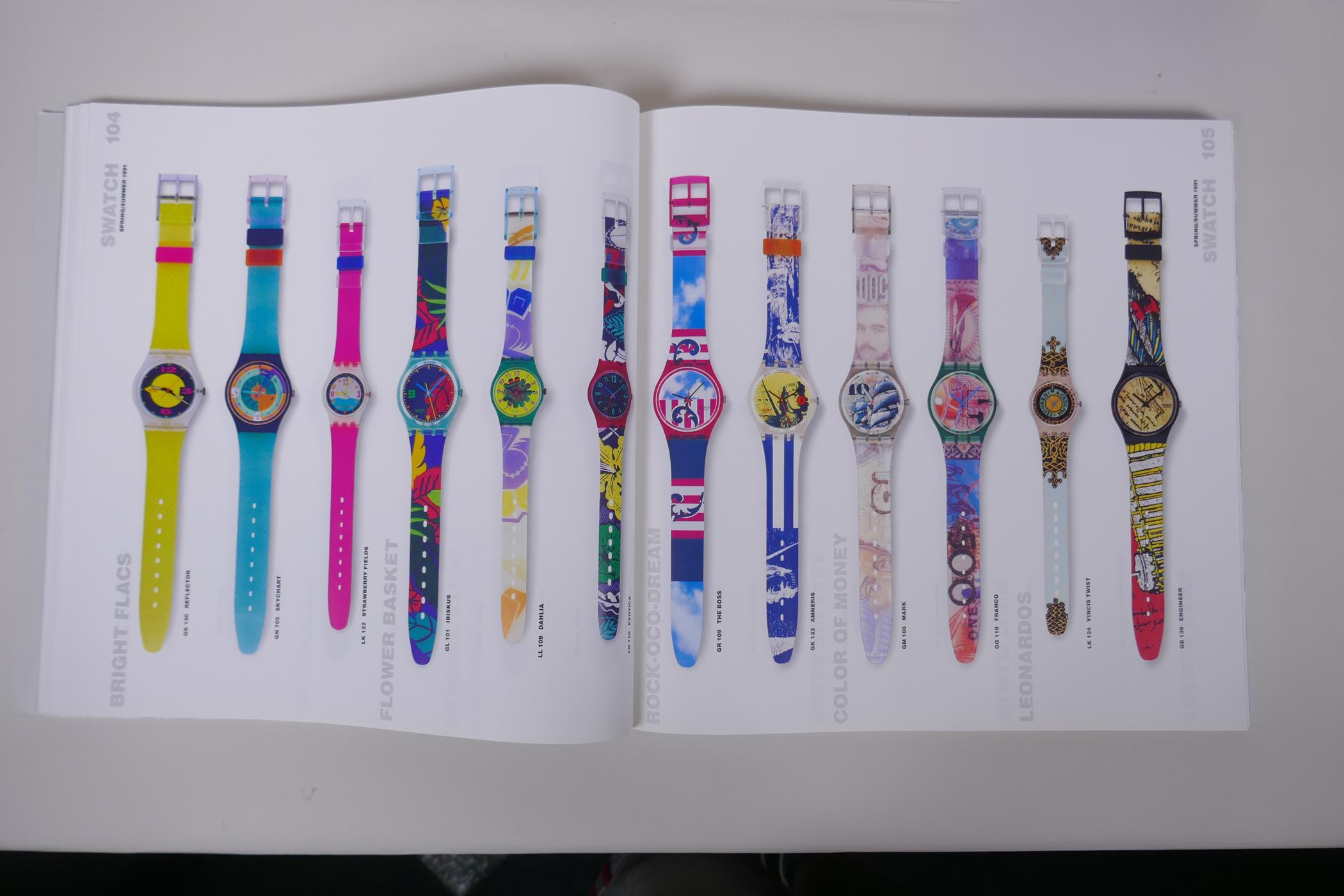 A collection of Swatch watch catalogues/indexes, years '88-92 (x 2), '93 and '94, and a collection - Image 8 of 11