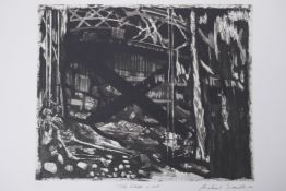 Michael Sandle RA (British,, b.1936), The Stage is Set 1986, Artist's Proof Etching, pencil