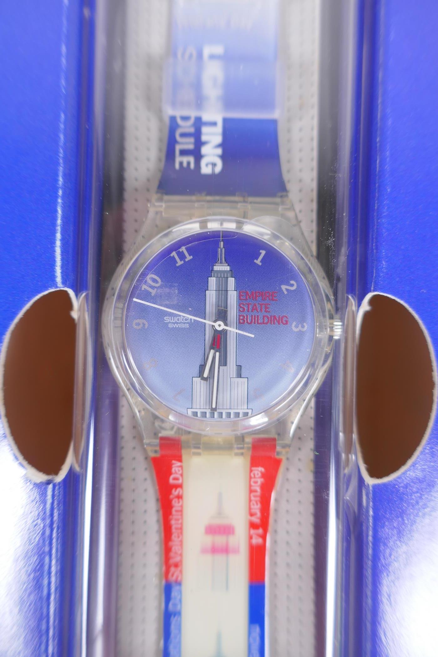 A collection of Retro Swatch watches including The Swatch Collectors of Swatch Golden Jelly 1991, - Image 12 of 12