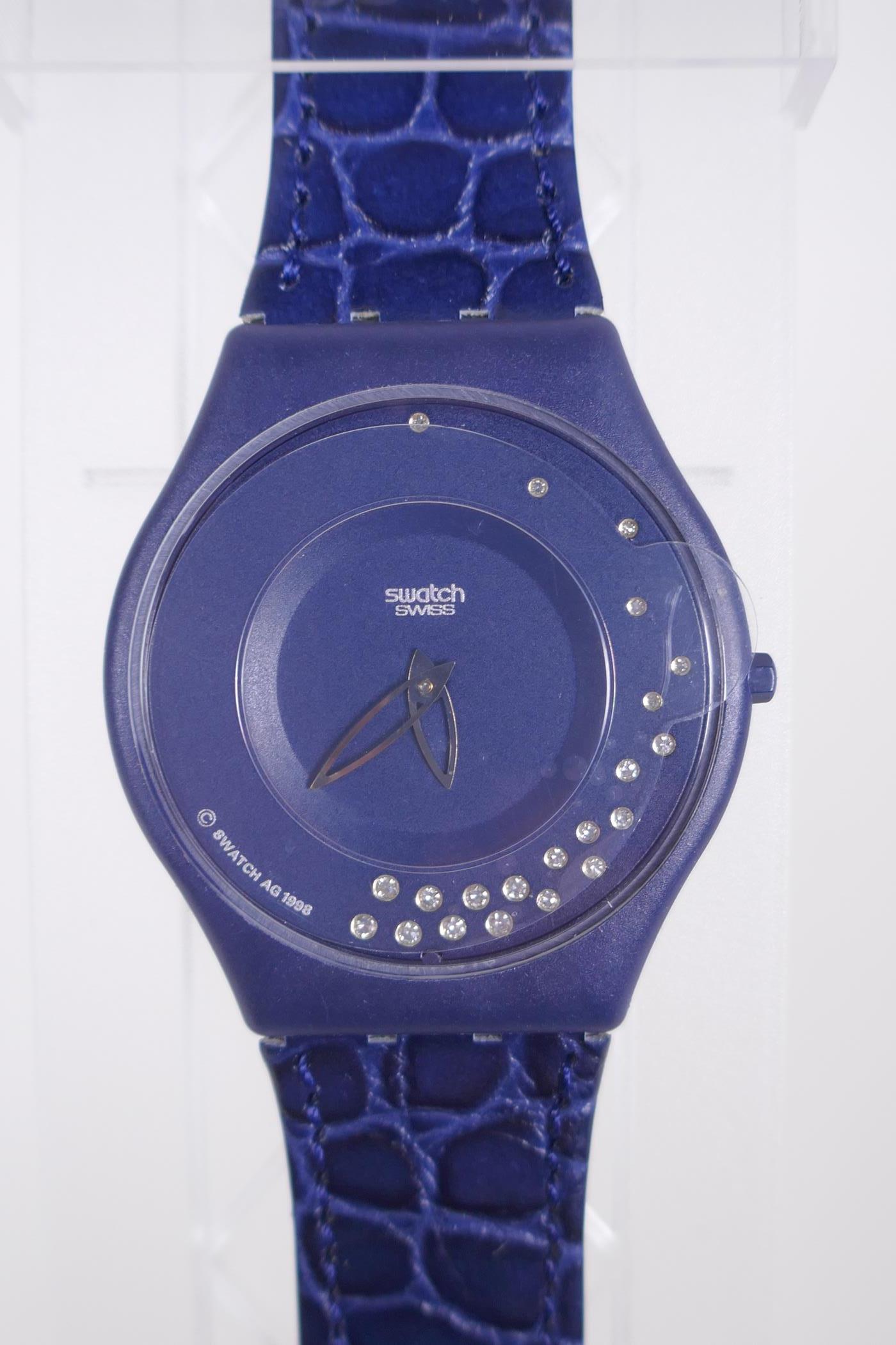 A collection of Retro Swatch watches including Color the Sky 2004, Luminosa 1997 (Scuba Loomi), - Image 8 of 13