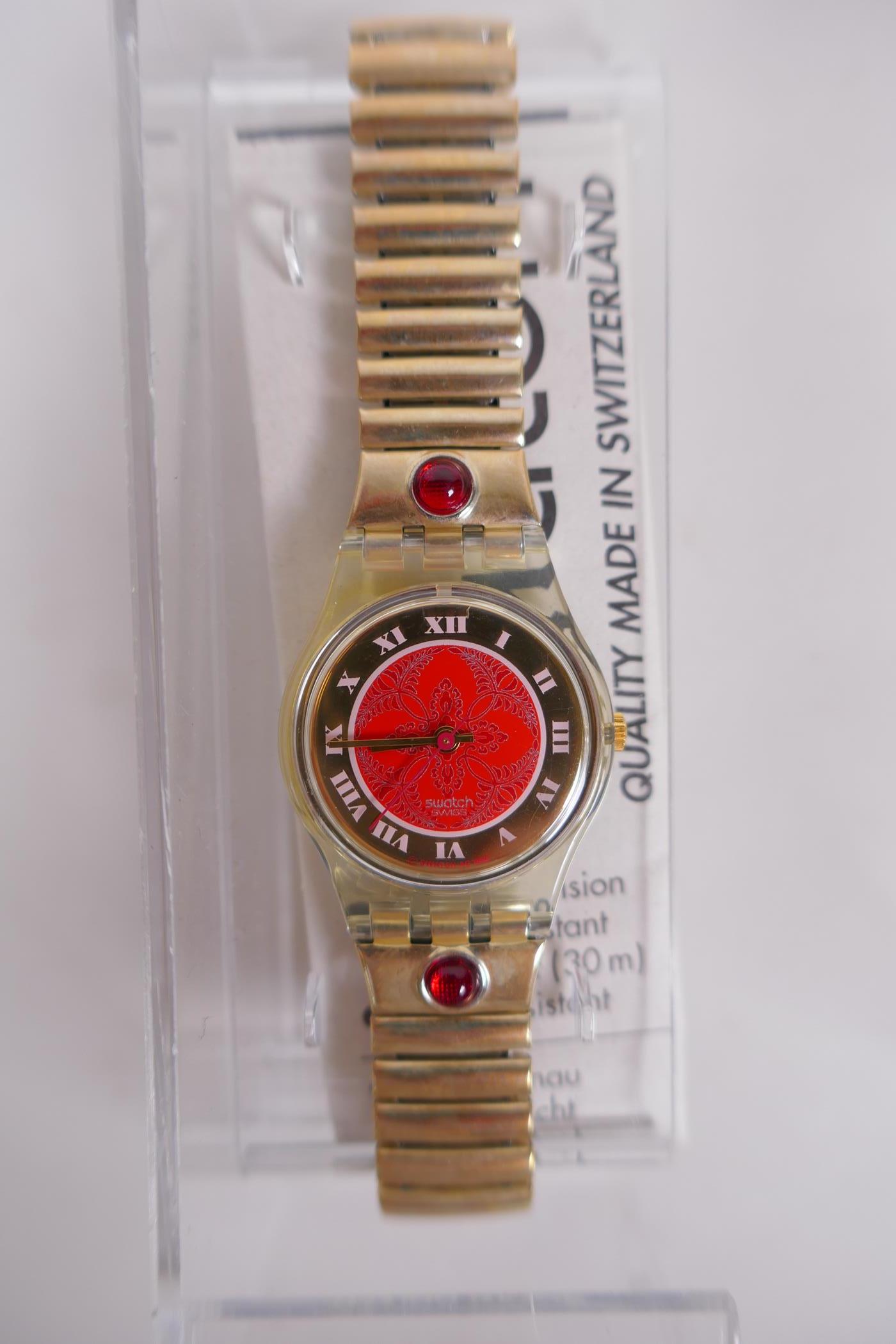 A collection of Retro Swatch watches including Color the Sky 2004, Luminosa 1997 (Scuba Loomi), - Image 12 of 13