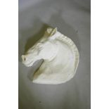 Ackroyd & Harvey (Heather Ackroyd and Dan Harvey, British, b1959/1959), plaster relief horse's