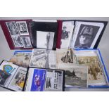 A large quantity of photographs, service books, cuttings etc. relating to the Navy and Airforce