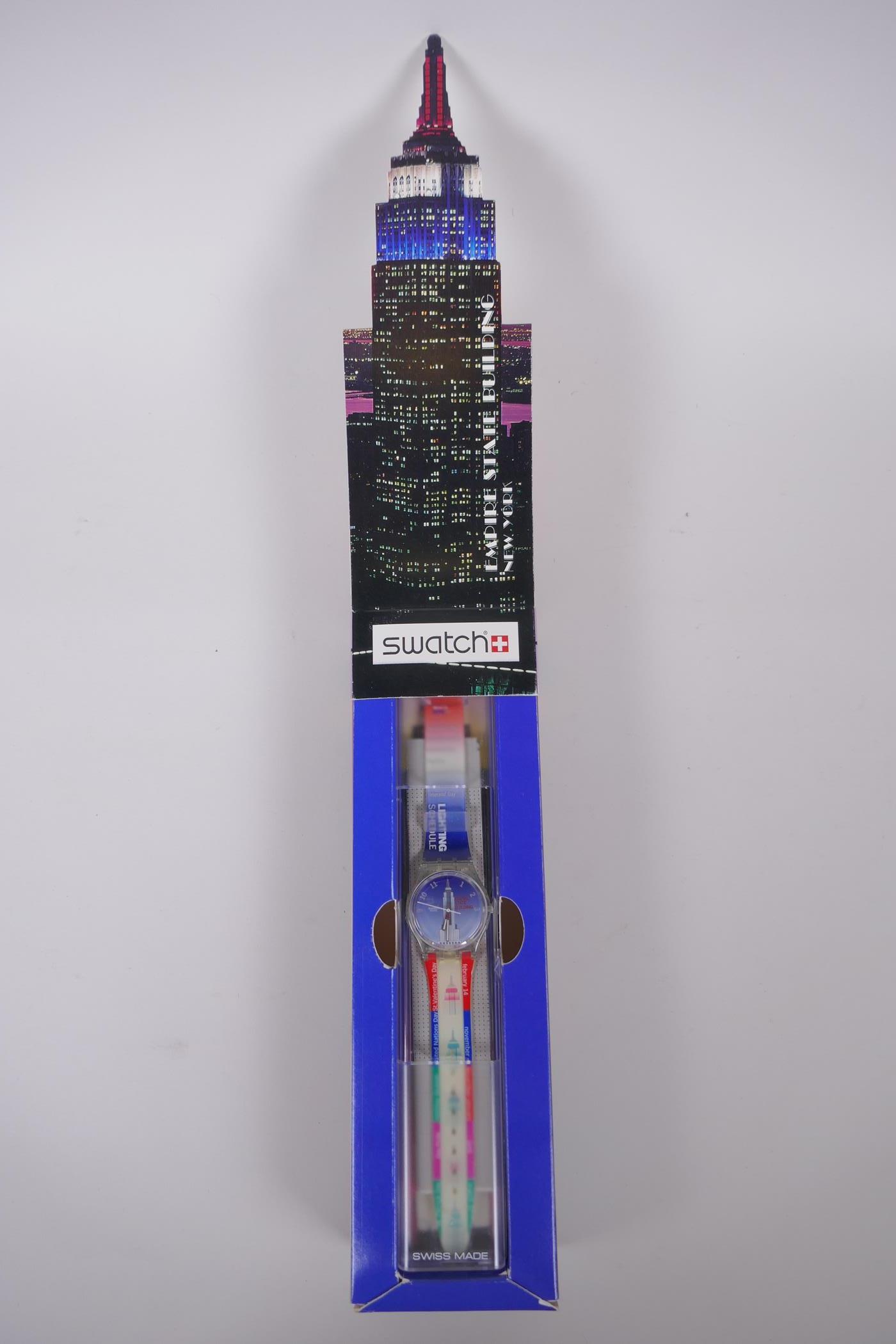 A collection of Retro Swatch watches including The Swatch Collectors of Swatch Golden Jelly 1991, - Image 11 of 12