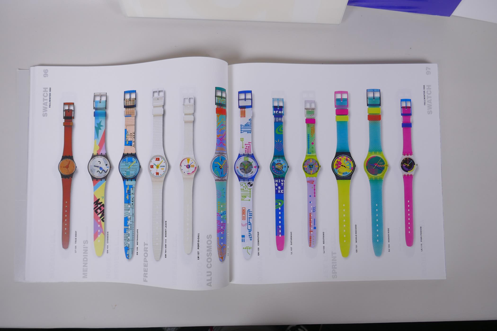 A collection of Swatch watch catalogues/indexes, years '88-92 (x 2), '93 and '94, and a collection - Image 7 of 11