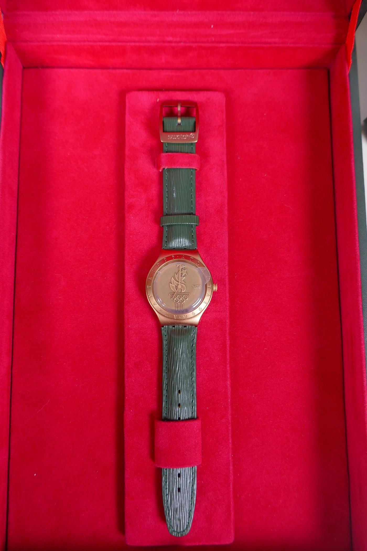 A collection of Swatch watches relating to the Olympic Games including a boxed limited edition ' - Image 2 of 9
