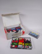 A retro Match Box carry case and die cast cars, and an Oxford die cast model collection of Walls Ice