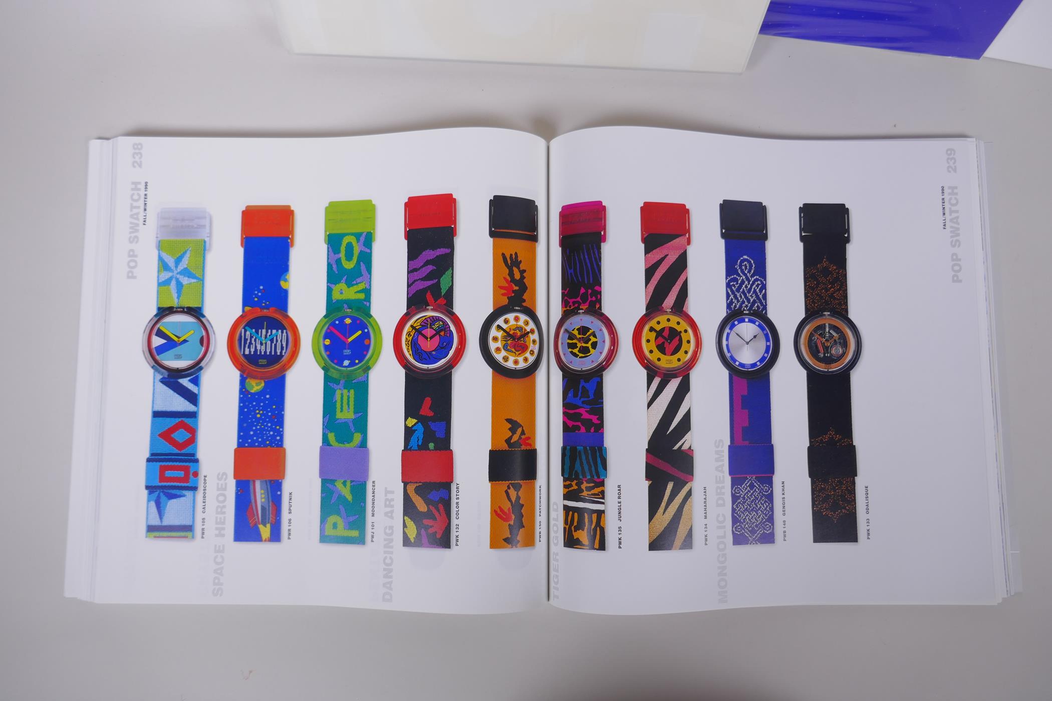 A collection of Swatch watch catalogues/indexes, years '88-92 (x 2), '93 and '94, and a collection - Image 10 of 11