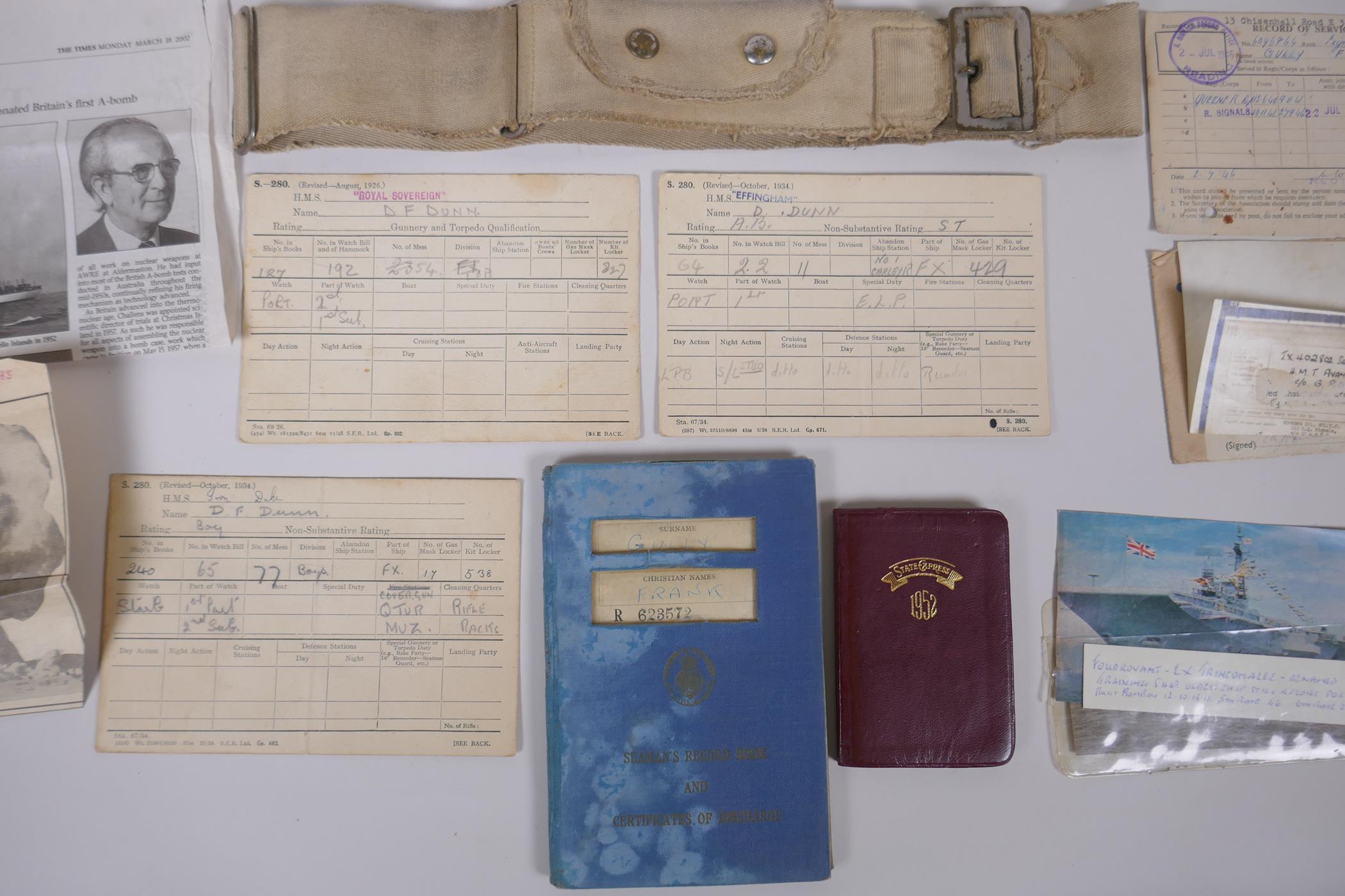 A large quantity of photographs, service books, cuttings etc. relating to the Navy and Airforce - Image 9 of 9