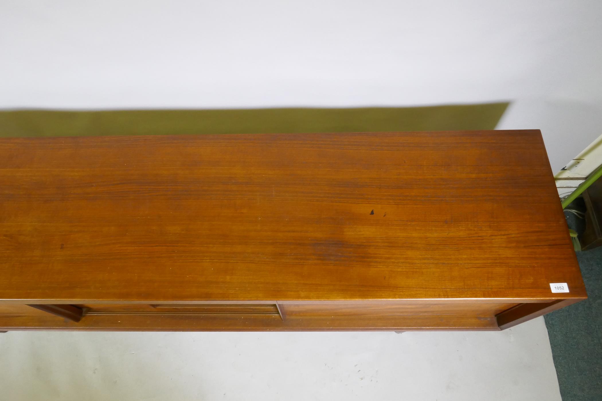 A mid century teak sideboard designed by John Herbert for A. Younger, 213 x 46cm, 72cm high - Image 5 of 5