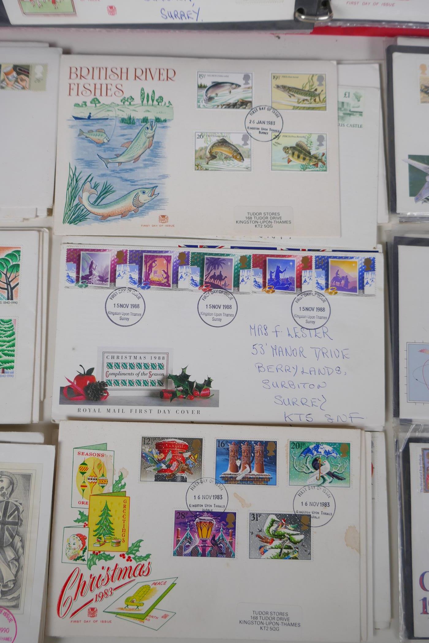 A collection of First Day Covers from the 1970s, 80s and 90s, approximately 150 - Image 3 of 5