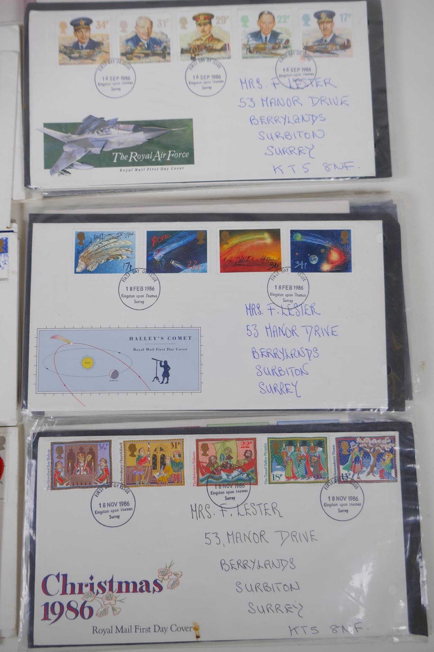 A collection of First Day Covers from the 1970s, 80s and 90s, approximately 150 - Image 4 of 5