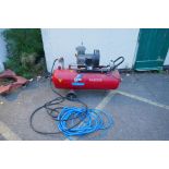 A Fiac Dakota 2.5hp, 230volt 8 bar max air compressor, working order but not sold with guarantee