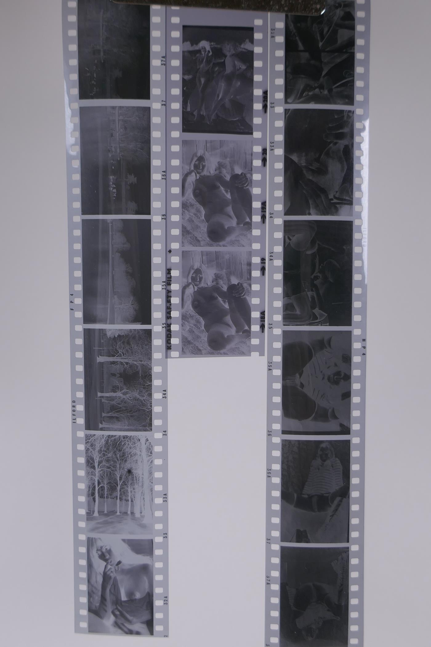 A quantity of 1970s vintage nude/erotic photographic 35mm negatives - Image 4 of 8