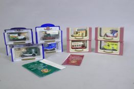 A small collection of Oxford die-cast collectors' model commercial vehicles