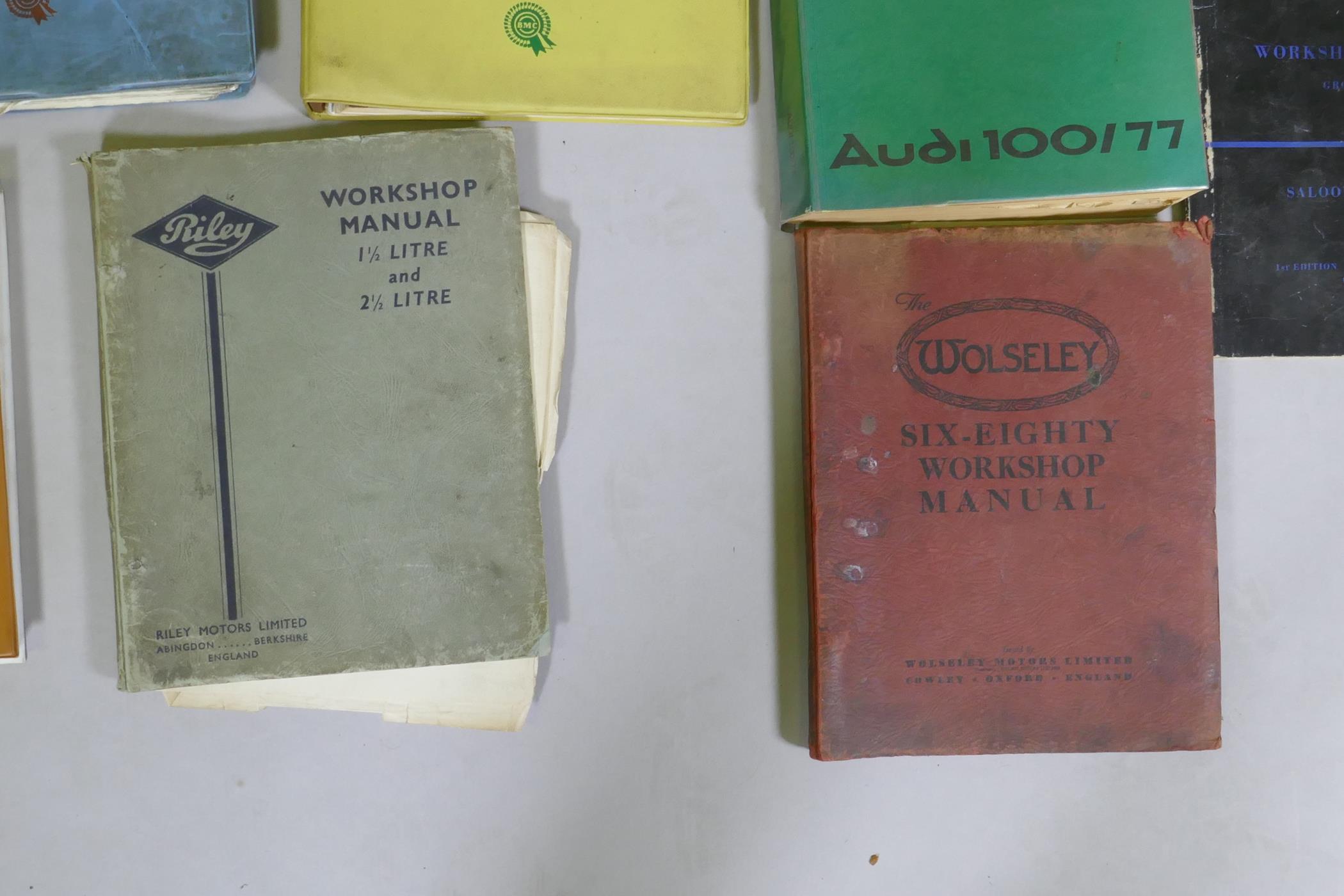 Car Workshop Manuels, Morris Oxford Series 2, Austin A40, Cambridge Saloon and Half Ton Pick Up, - Image 5 of 5