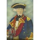 C. Sills, portrait of an C18th British Army officer, signed and dated (19)99, oil on canvas, 26 x