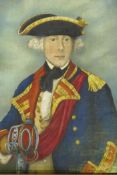 C. Sills, portrait of an C18th British Army officer, signed and dated (19)99, oil on canvas, 26 x