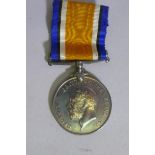 WWI campaign medal, awarded to Schlmr. Lt. F. Bush R.N.