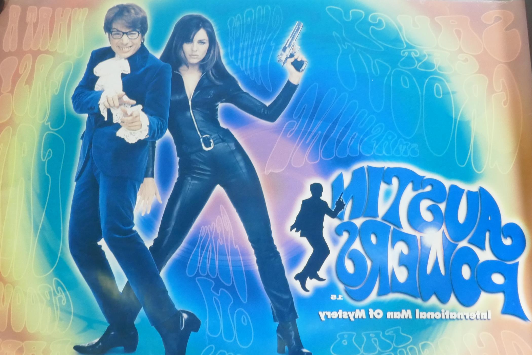 Austin Powers, International Man of Mystery 1997 double sided film poster, 76 x 101cm - Image 2 of 2