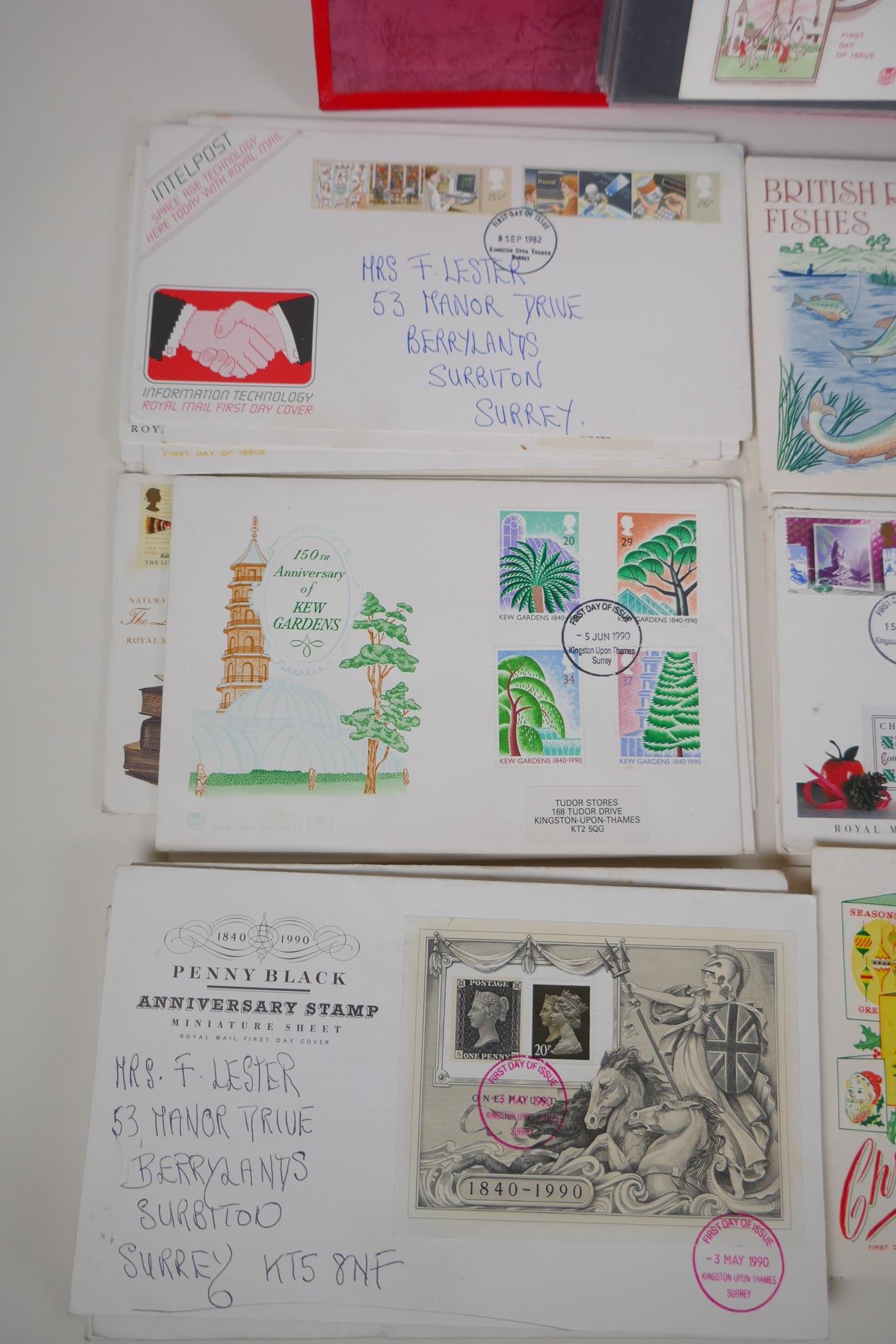 A collection of First Day Covers from the 1970s, 80s and 90s, approximately 150 - Image 2 of 5