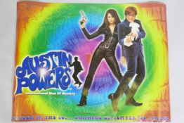 Austin Powers, International Man of Mystery 1997 double sided film poster, 76 x 101cm