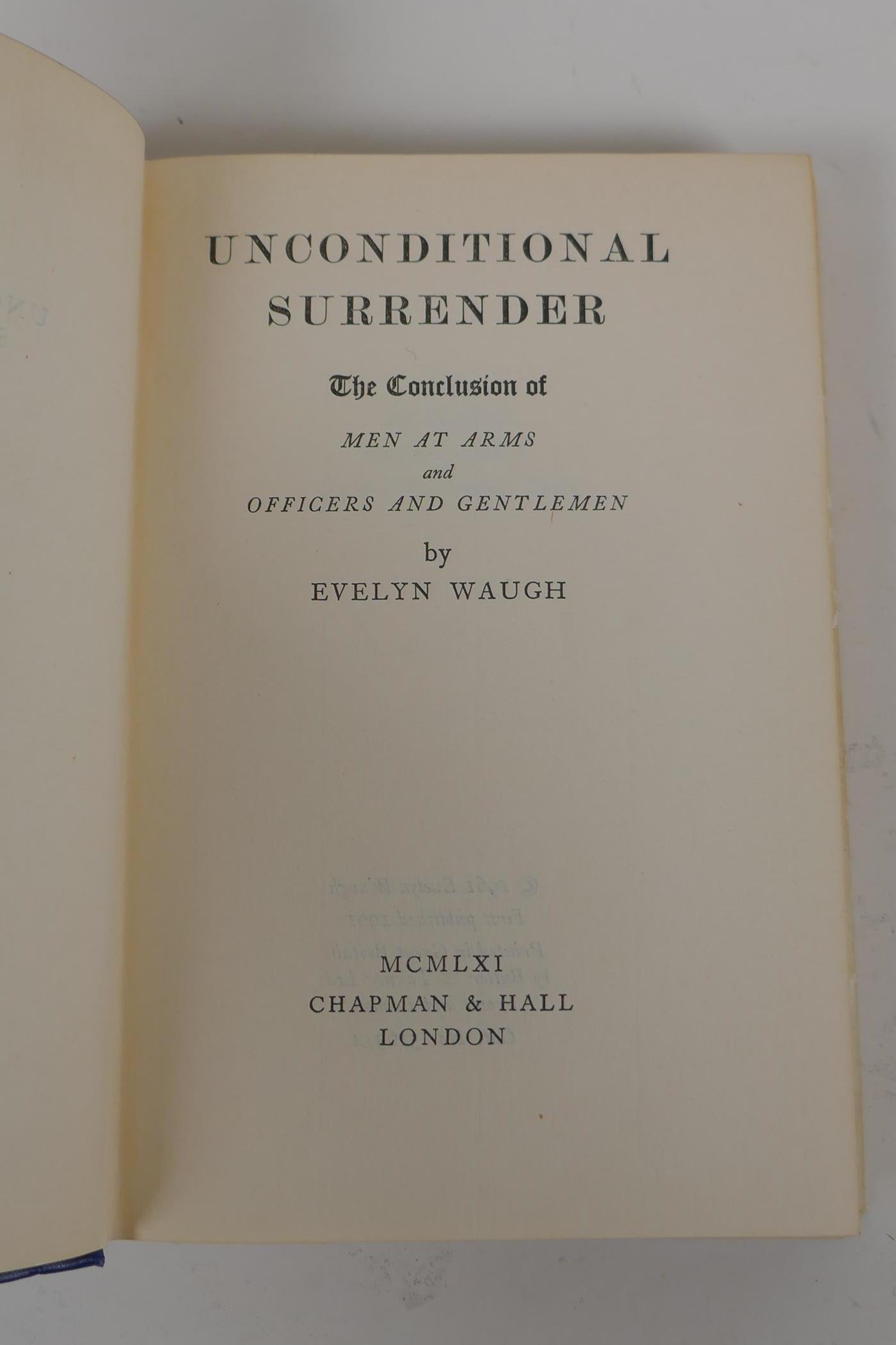A collection of First Editions, fiction and non fiction, to include Evelyn Waugh, Unconditional - Image 3 of 17