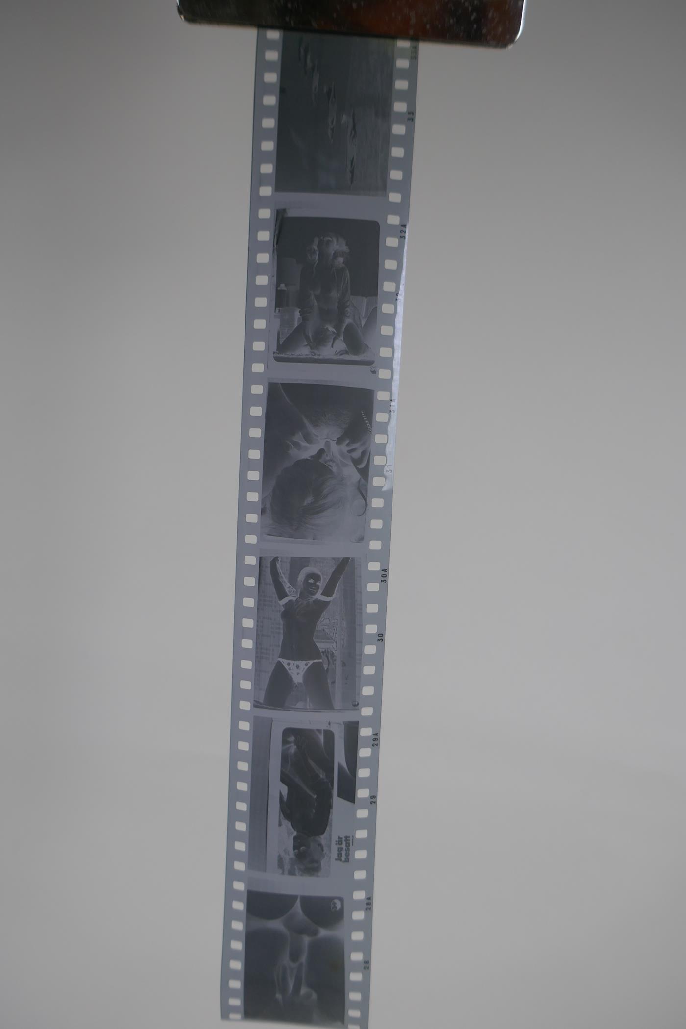 Two sheets of 1960s/70s risque negatives, 35mm, 79 images - Image 7 of 7
