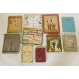 A quantity of children's books from the late C19th, A Dog Day, The Ark book, Kate Greenaway Little
