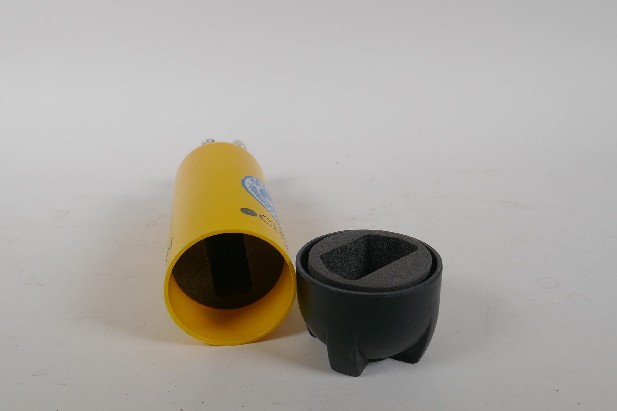 A Citizen Promaster Aqualand watch case in the form of a scuba air tank, 25cm high - Image 5 of 5