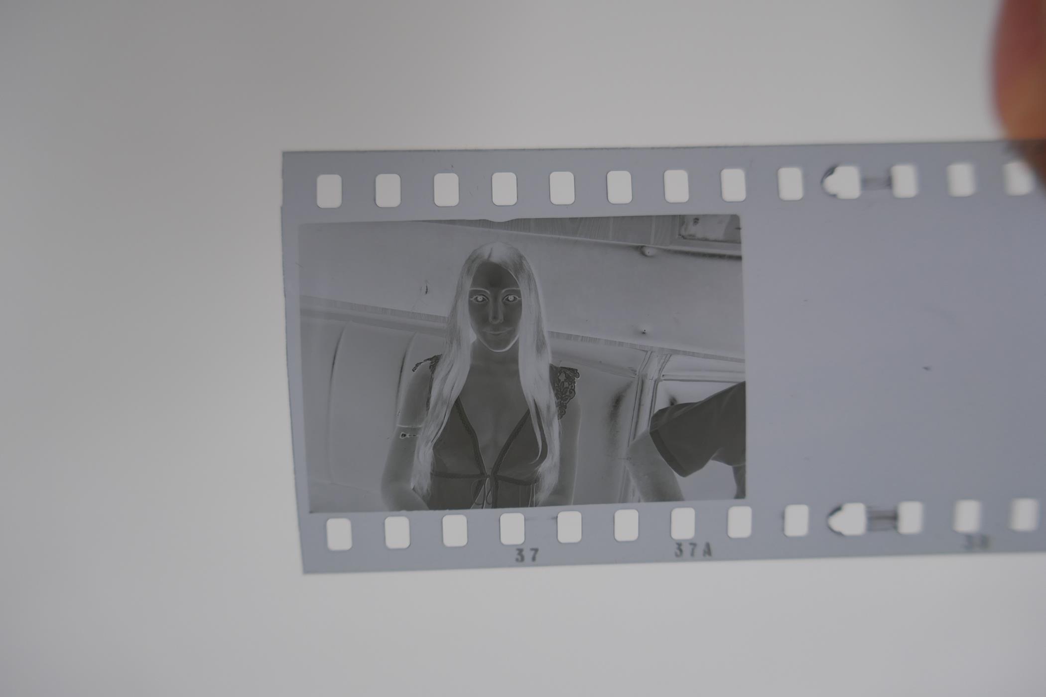 Two sheets of 1960s/70s risque negatives, 35mm, 79 images - Image 4 of 7