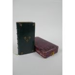 Paroissien Elzevir Rite Romain, published by Gruel et Engelmann, Paris, 1884, bound in dark green