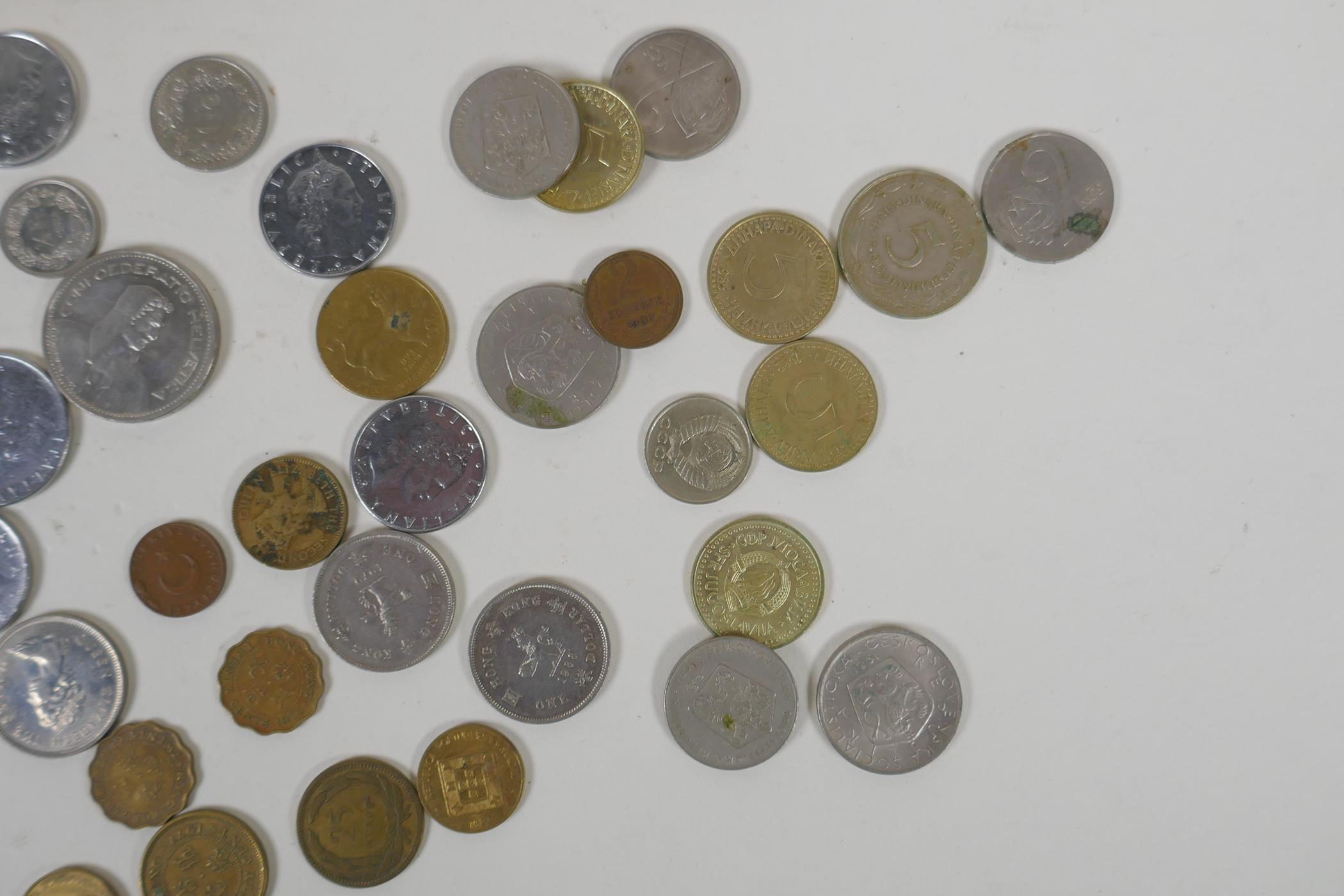 A quantity of vintage world coinage and bank notes, including pre-Euro - Image 7 of 7