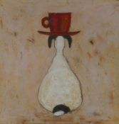 Sam Toft, (British, b.1964), Coffee Cup, 173/295, 17 x 17cm
