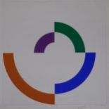 Richard Allen, (British, 1933-1999), Rotacircle II, 1976, limited edition silkscreen print, 39/76,