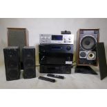 Vintage Hi-Fi equipment, Sansui R-99Z, Sythesizer DC Servo receiver; Cambridge Audio, Topaz SR10