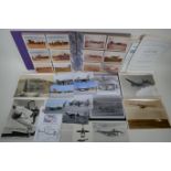 A quantity of aircraft photographs including some early C20th, and a quantity of other aircraft