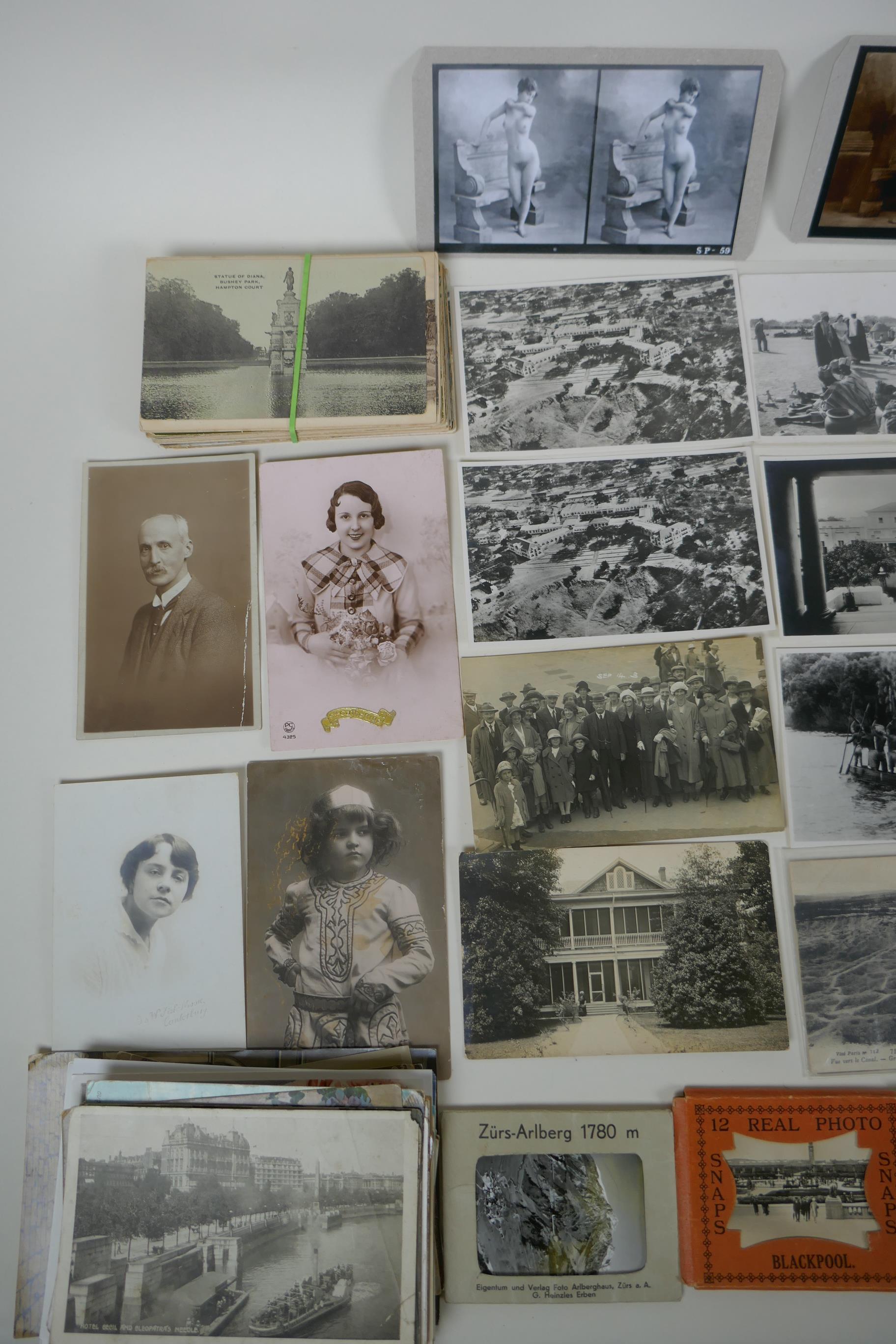 A quantity of early C20th and later postcards, and snapshot albums, mostly topographical, largest 17 - Image 2 of 5