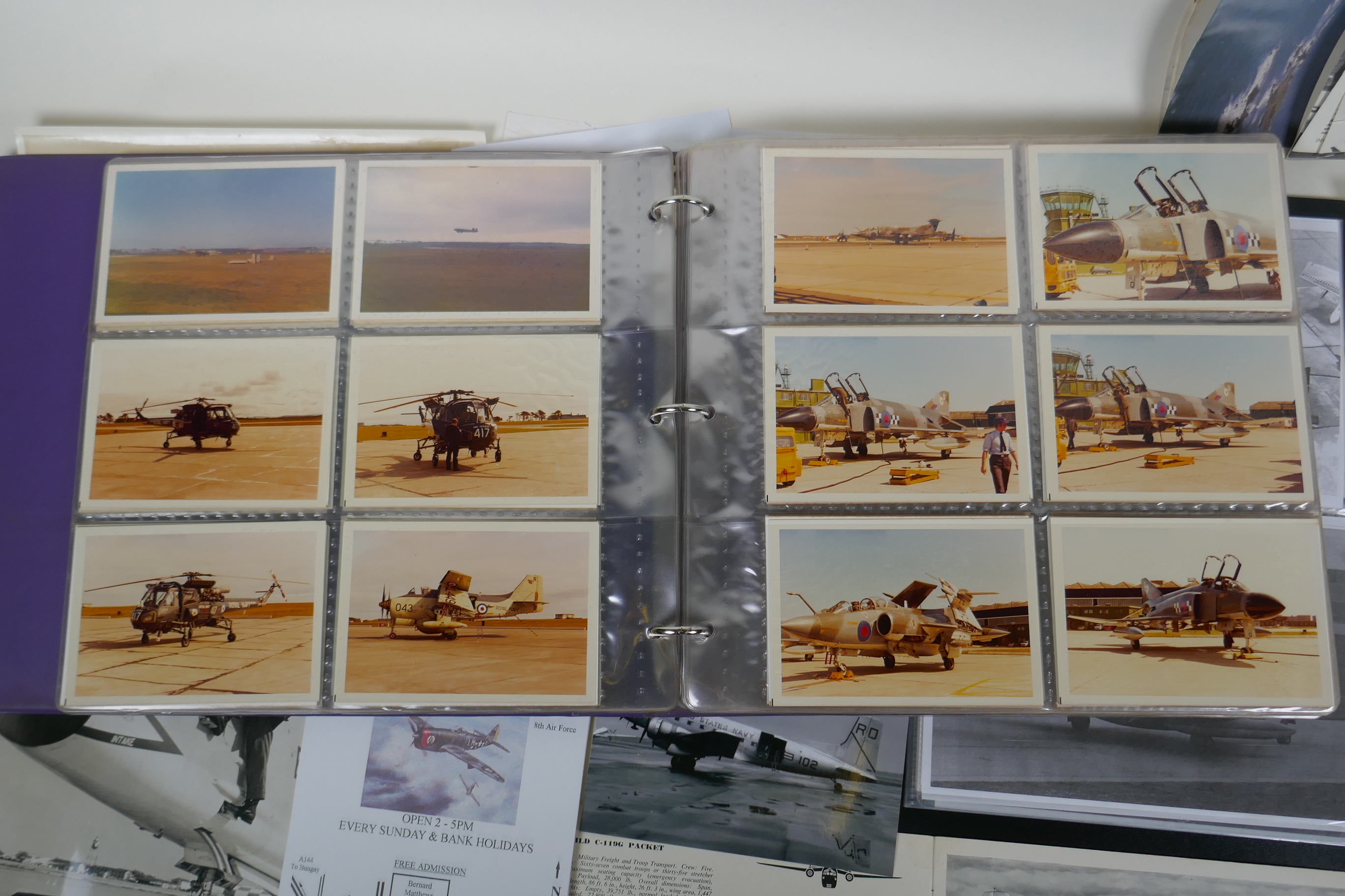 A quantity of aircraft photographs including some early C20th, and a quantity of other aircraft - Image 9 of 9
