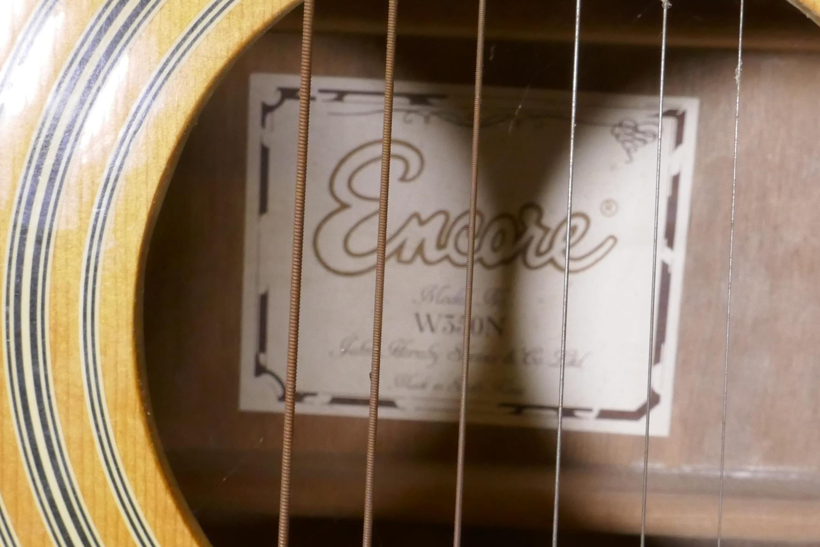 Encore model No W350N acoustic guitar by John Hornby Sheives & Co Ltd - Image 3 of 4
