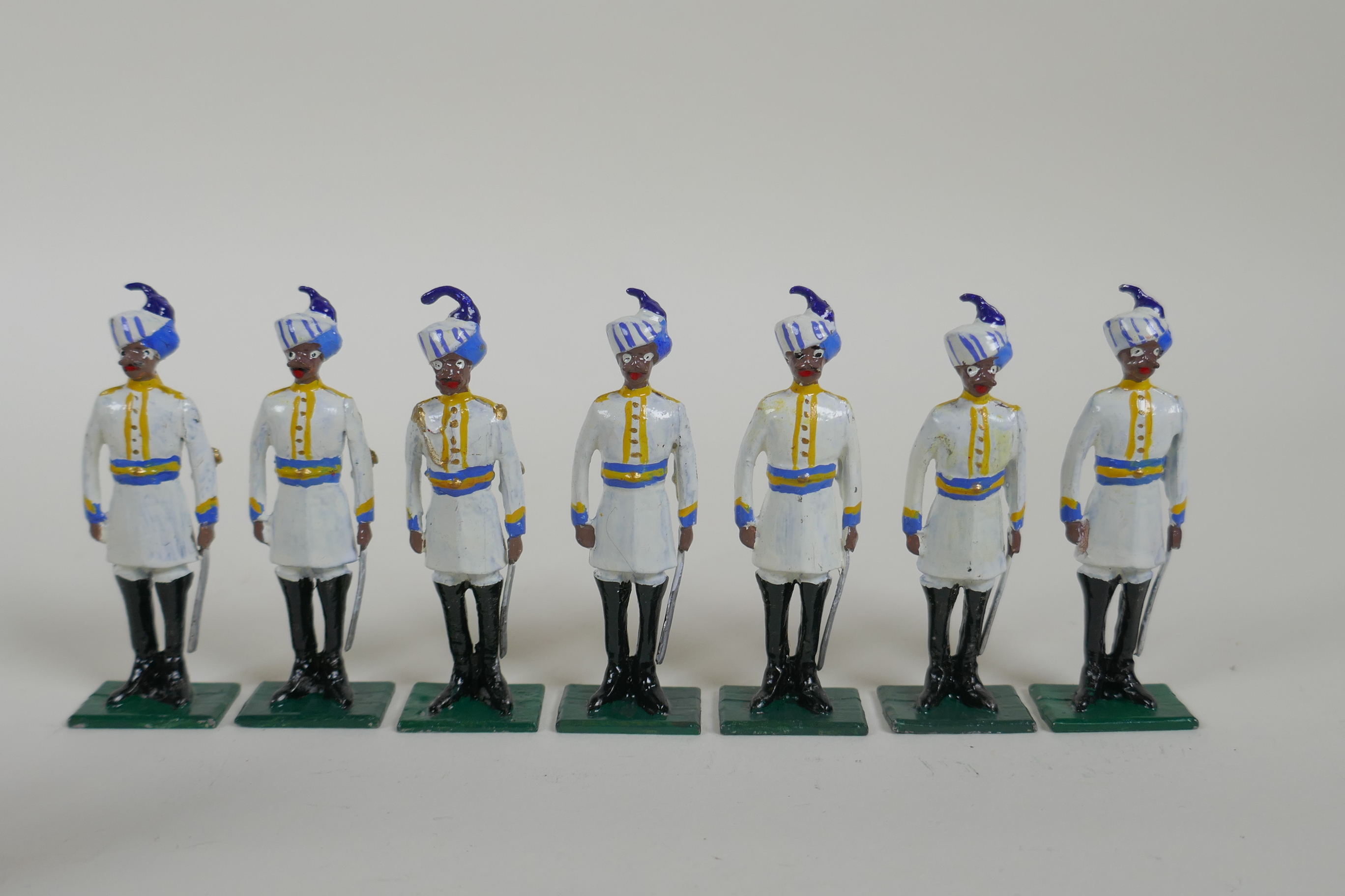 A quantity of lead Indian Regimental military figures to include The Bombay Sappers & Miners, The - Image 6 of 9