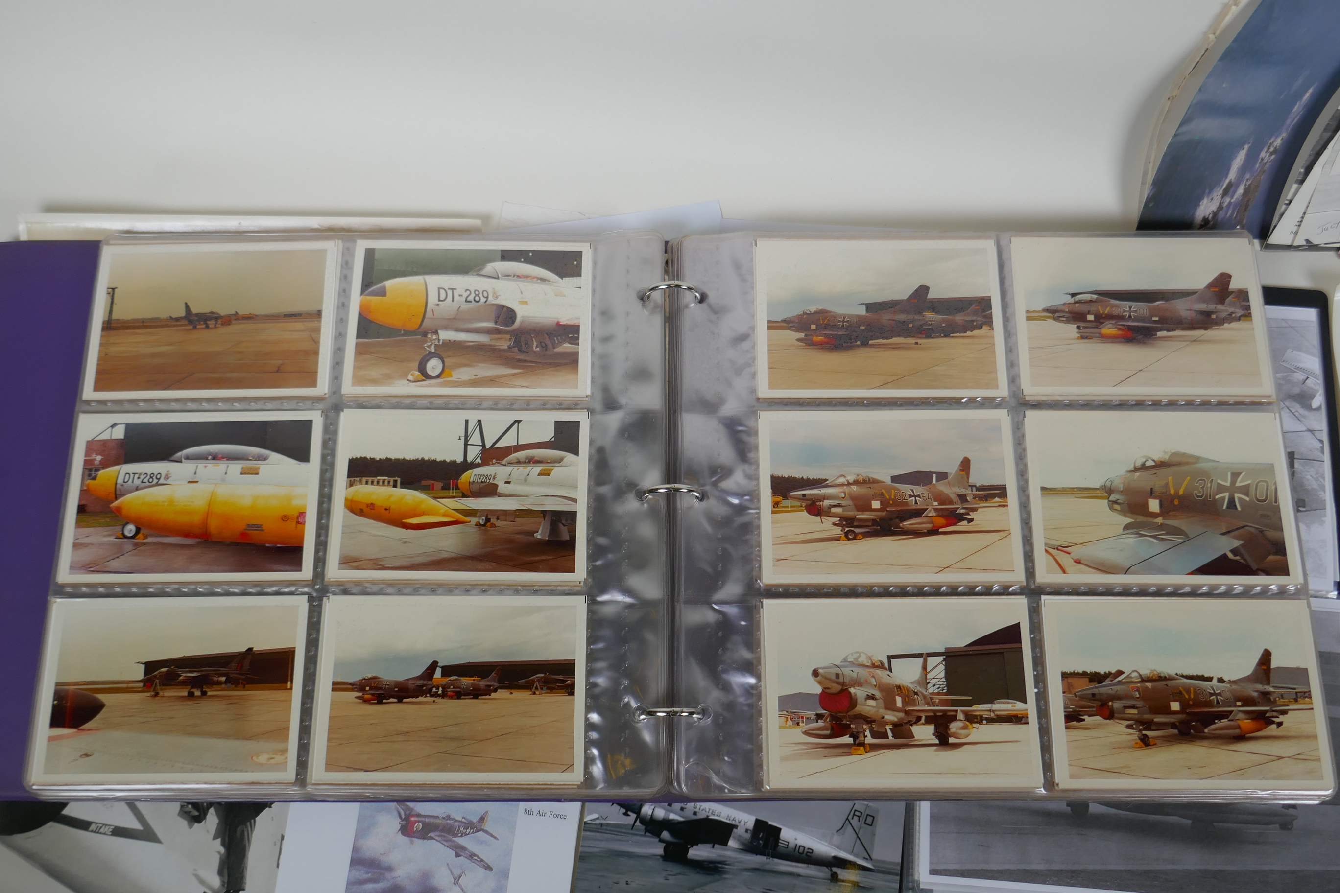 A quantity of aircraft photographs including some early C20th, and a quantity of other aircraft - Image 8 of 9
