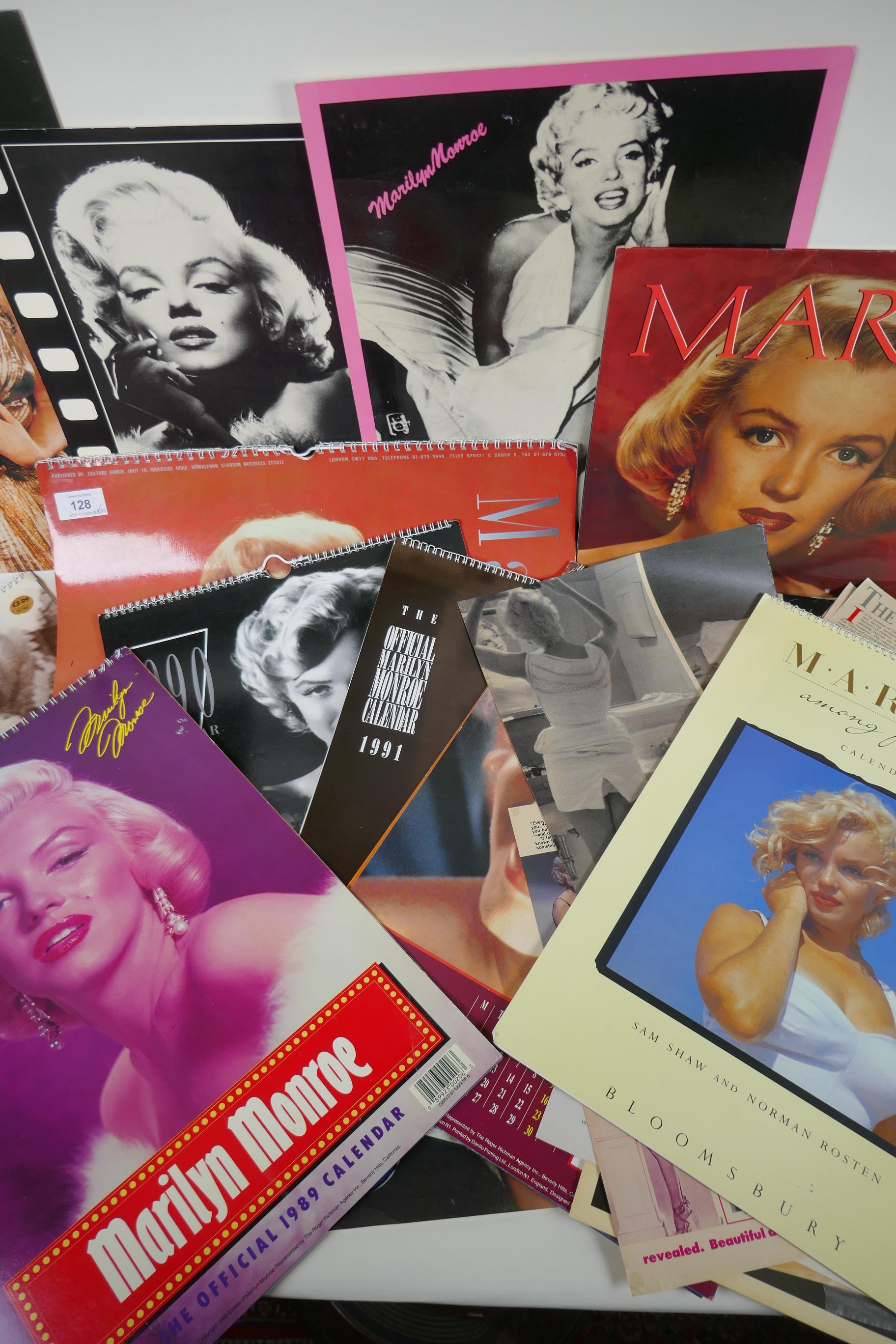 A large quantity of Marilyn Monroe ephemera to include calendars, press cuttings and posters, - Image 3 of 5