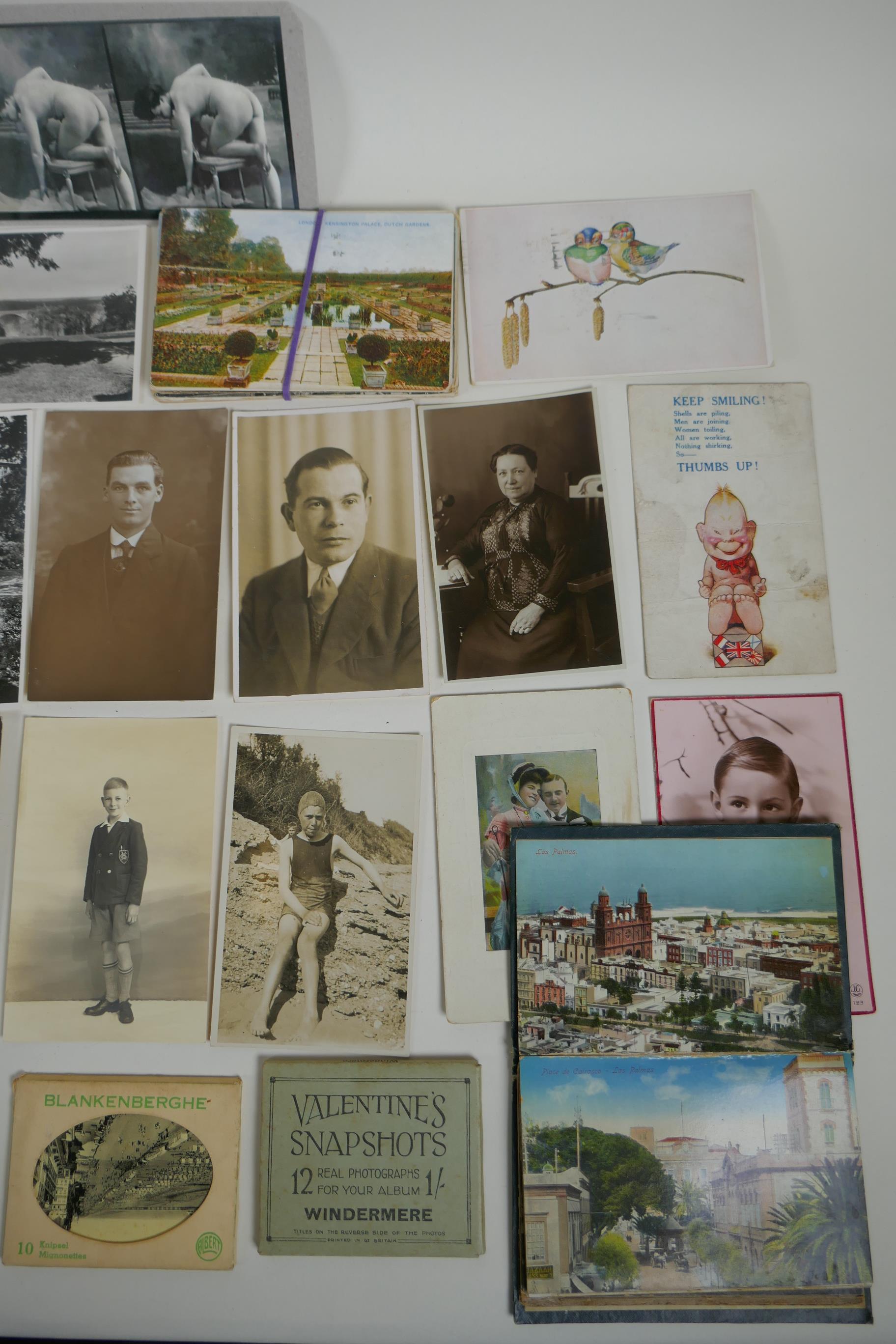 A quantity of early C20th and later postcards, and snapshot albums, mostly topographical, largest 17 - Image 5 of 5
