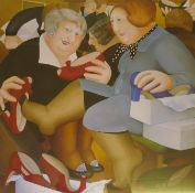 Beryl Cook, Shoe Shop, 561/650 limited edition print, signed by the artist, 45 x 46cm
