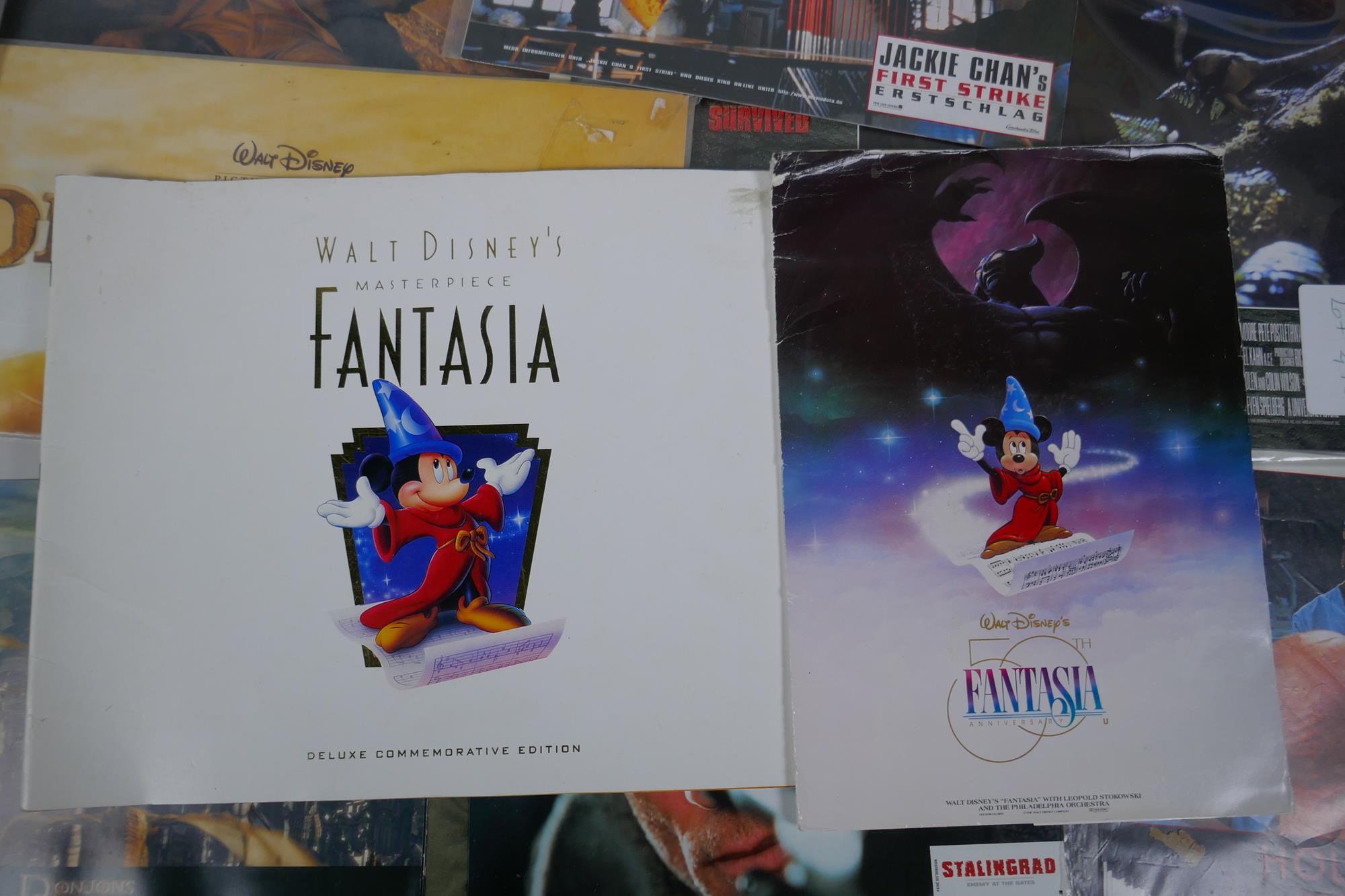 A large quantity of lobby cards, press kits and small posters, to include Fantasia Anniversary, - Image 2 of 8
