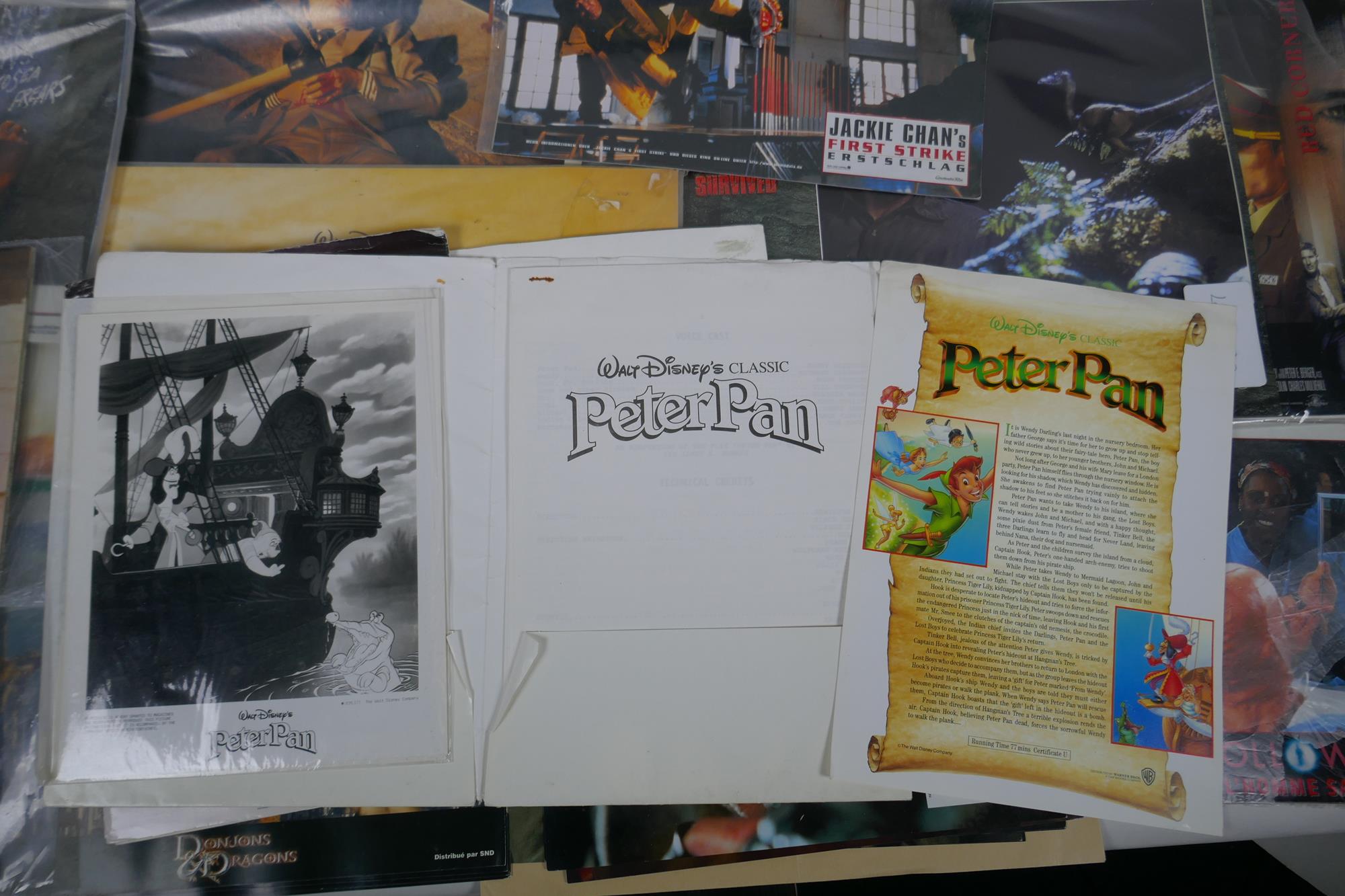 A large quantity of lobby cards, press kits and small posters, to include Fantasia Anniversary, - Image 4 of 8