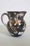 Jitka Palmer, studio pottery jug, signed to base and dated 93, 16cm high