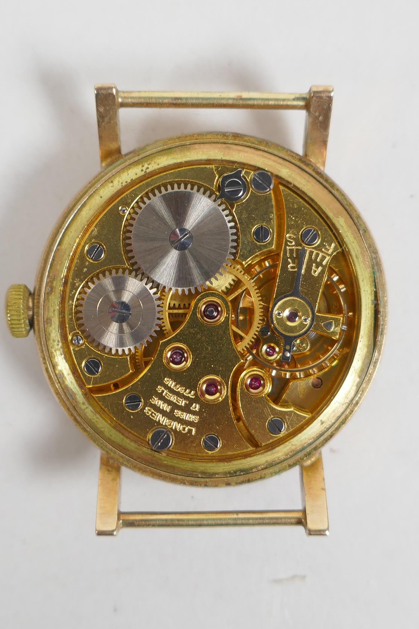 A vintage 9ct gold cased Longines gentleman's watch, and six other wrist watches, 31.5g gross - Image 3 of 7