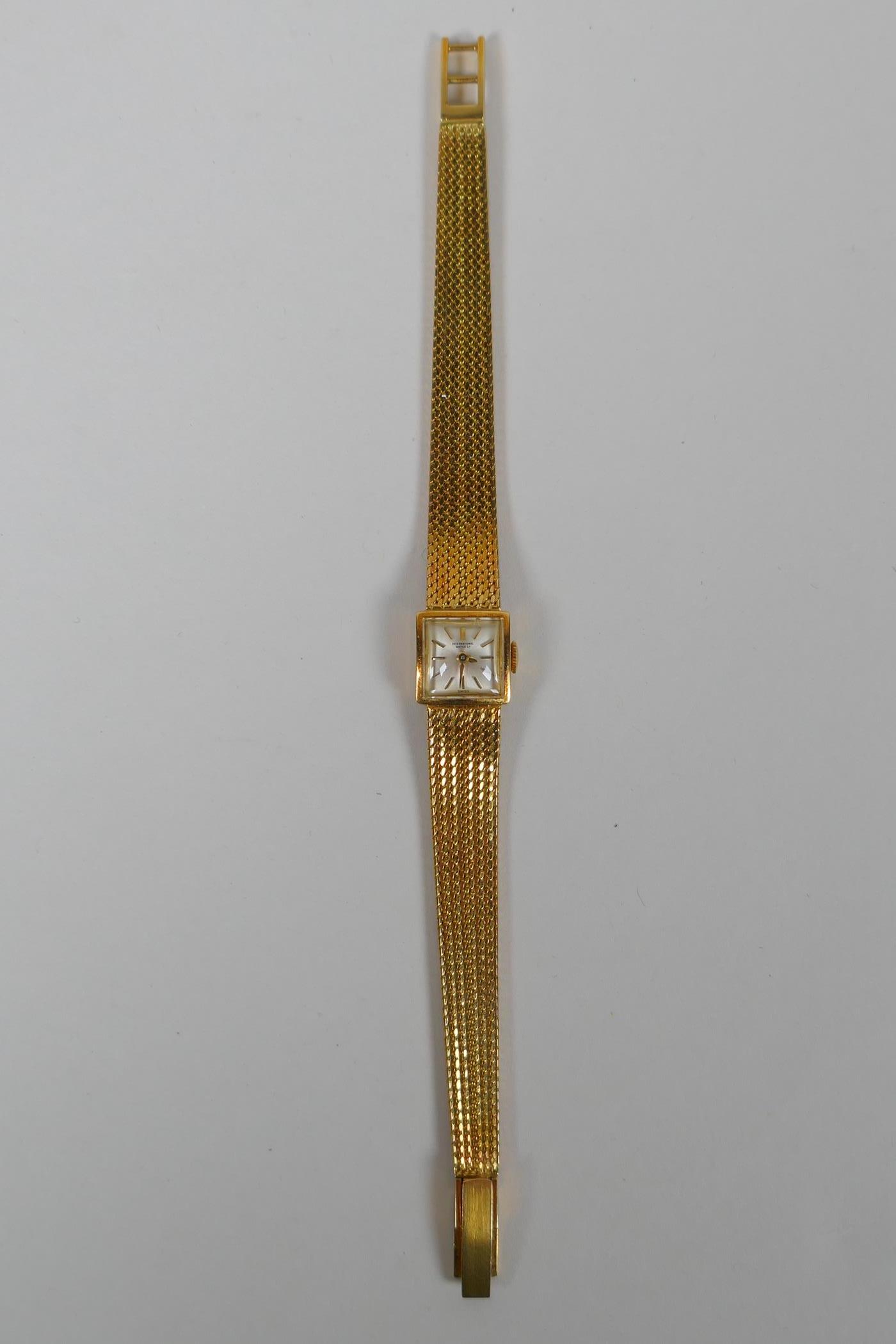 An International Watch Co 18ct gold lady's cocktail watch, 33.3g gross - Image 2 of 6